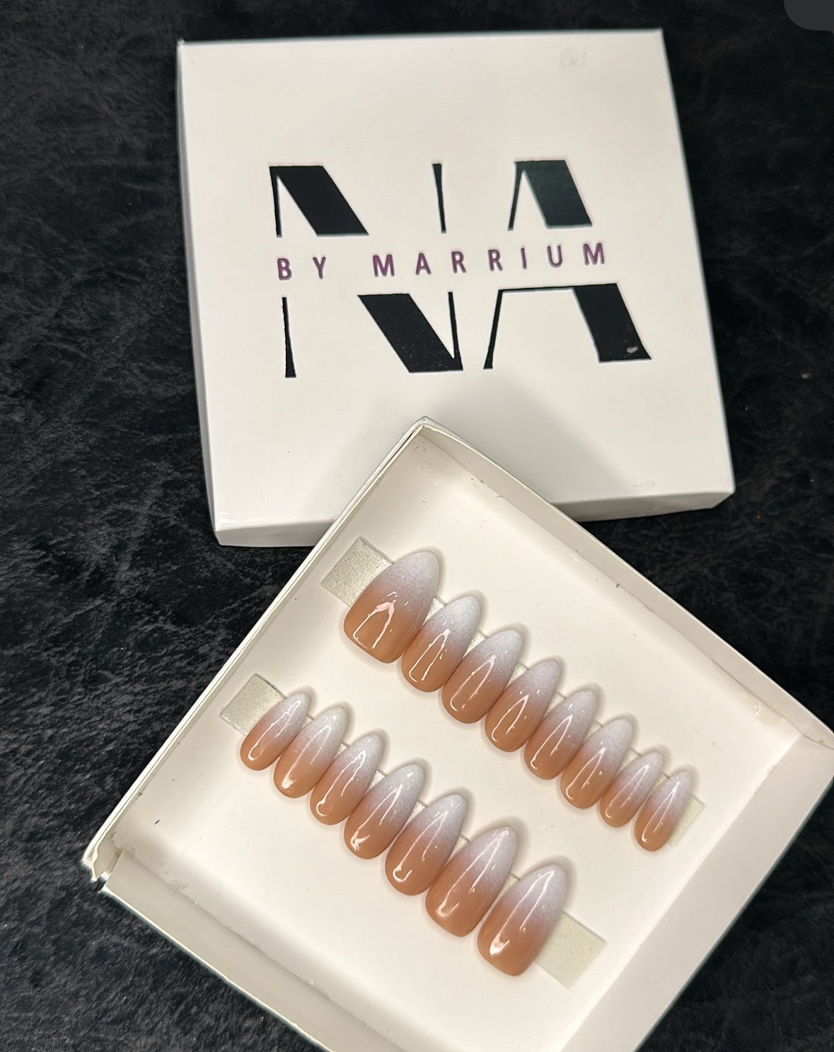 French Ombré with Nude Base