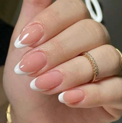 French White Nails