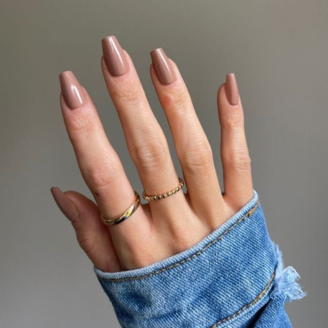 Brown Beige Gloss