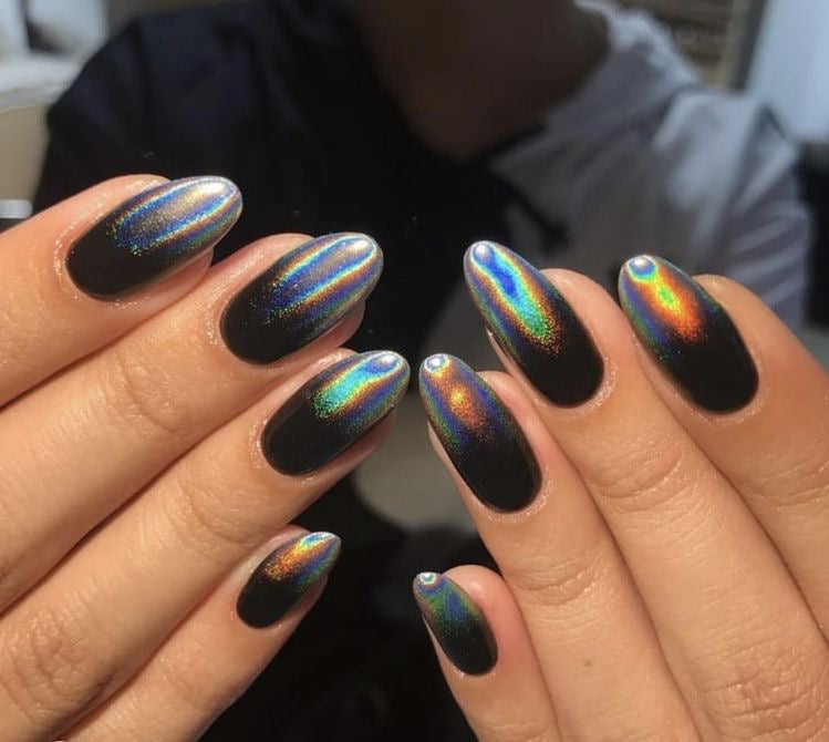 Holo Tips With Black Base