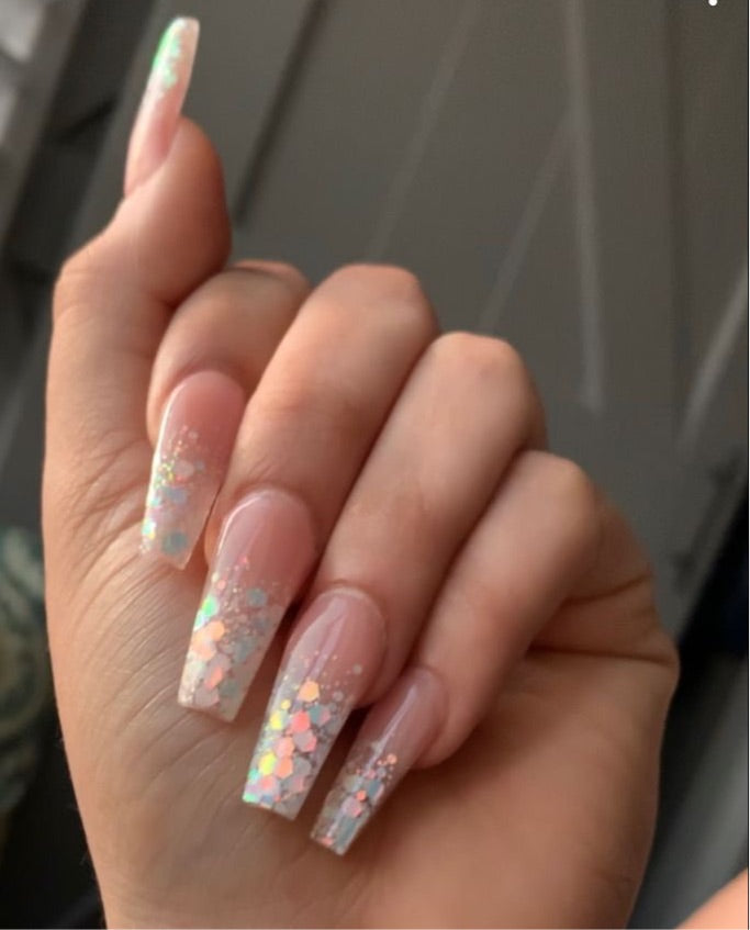 Glitter Nails
