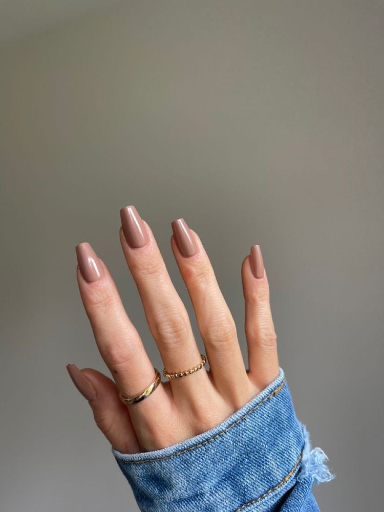 Brown Beige Gloss